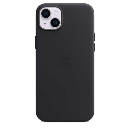 Купить Чехол для iPhone 14 Plus Apple Leather Case with MagSafe