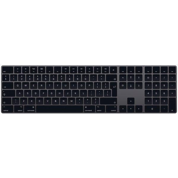 Клавіатура Apple Wireless Magic Keyboard with Numpad (MQ052) Space Gray (006354)