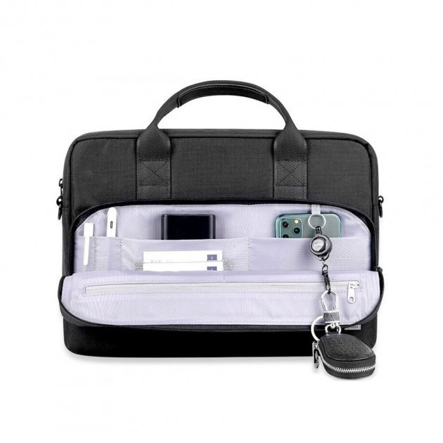 Сумка для MacBook 13-14" WIWU Alpha Double Layer Laptop Bag (Black)