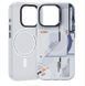 Чохол Benks для iPhone 17 Pro Magnetic Mecha Series ( White) 019580