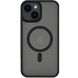 Чехол для iPhone 14 Metal Buttons with MagSafe ( Black )