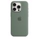 Чехол для iPhone 15 Pro Apple Silicone Case with MagSafe - Cypress (MT1J3)