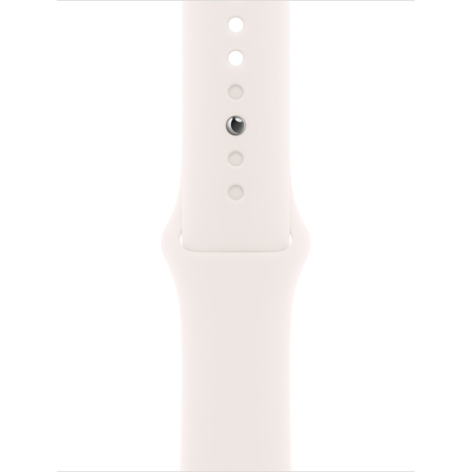 Apple Watch Series 10 GPS 46mm Rose Gold Alu. Case w. Light Blush Sport Band - S/M (MWWT3)