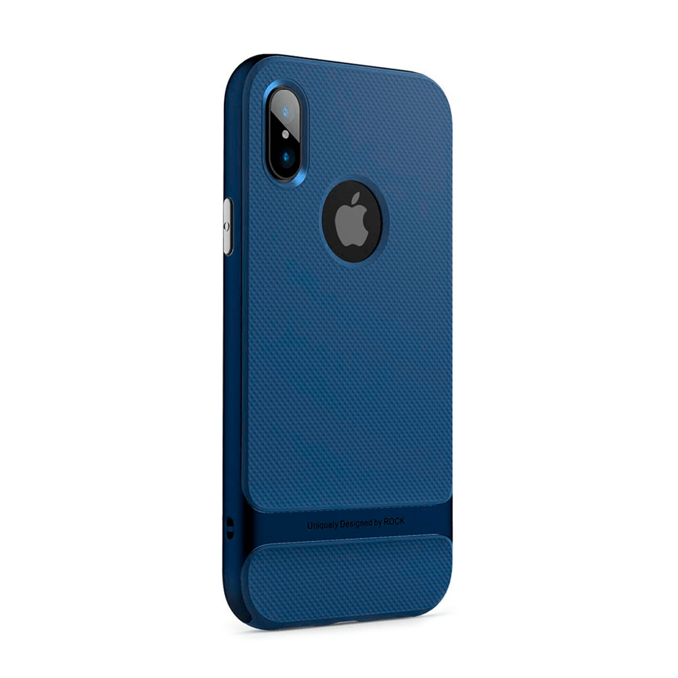 Чехол iPhone X Rock Royce ( Blue )