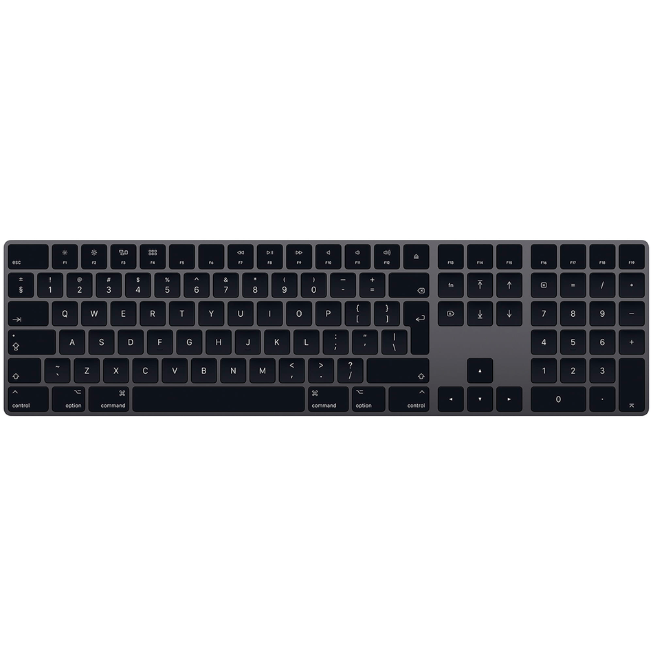 Клавіатура Apple Magic Keyboard with Numeric Keypad (Space Gray) (MRMH2) UA