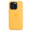 Чехол для iPhone 15 Pro Apple Silicone Case with MagSafe - Sunshine (MWNK3)