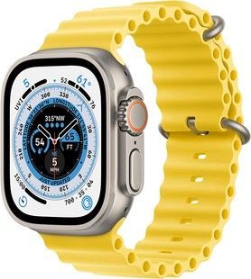 Б/У Apple Watch Ultra GPS + LTE 49mm Titanium Case with Yellow Ocean Band