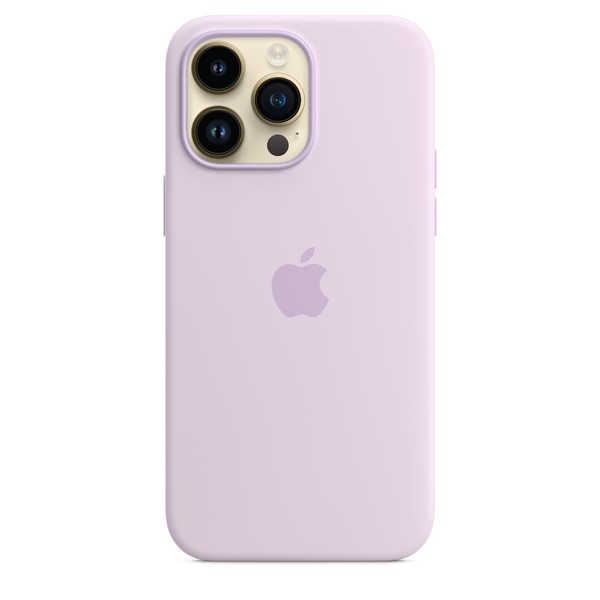 Чехол для iPhone 14 Pro Max OEM+ Silicone Case wih MagSafe (Lilac)