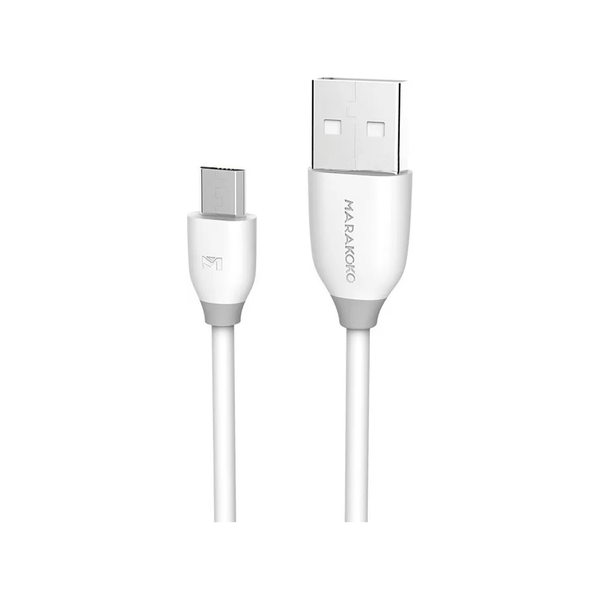 USB шнур Marakoko Micro-USB Charge Cable 1M ( White ) White (008802)