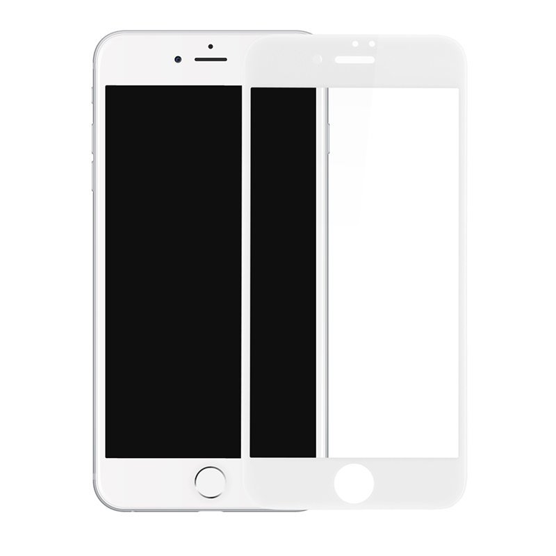 Защитное скло для iPhone 6 / 6s Baseus 3D Arc ( White )