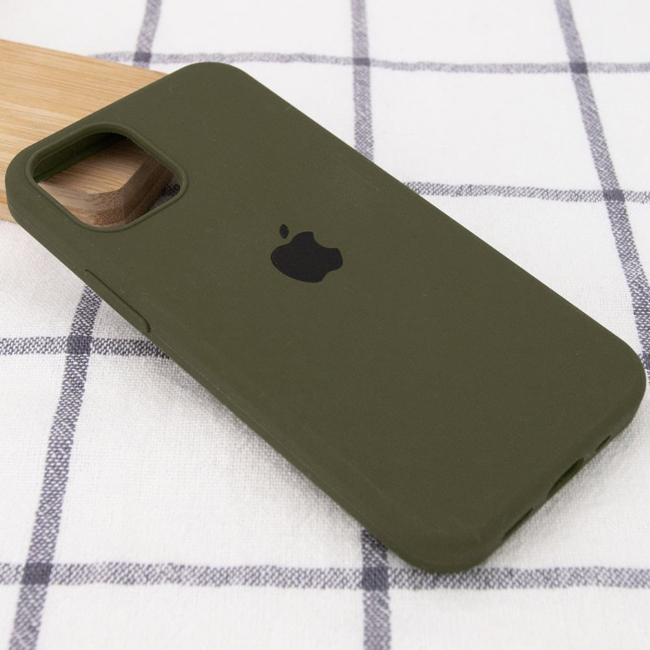 Чохол для iPhone 12 mini OEM- Silicone Case (Olive)