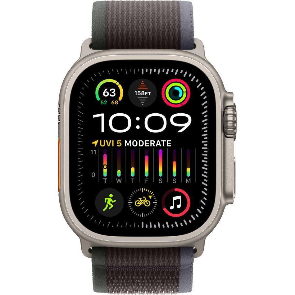 Б/У Apple Watch Ultra 2 GPS + Cellular 49mm Titanium Case with Blue/Black Trail Loop