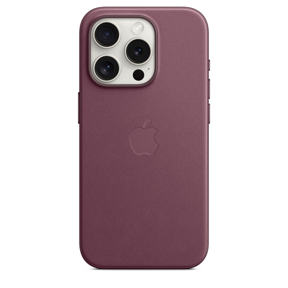 Чохол для iPhone 15 Pro OEM+ FineWoven with MagSafe (Mulberry)