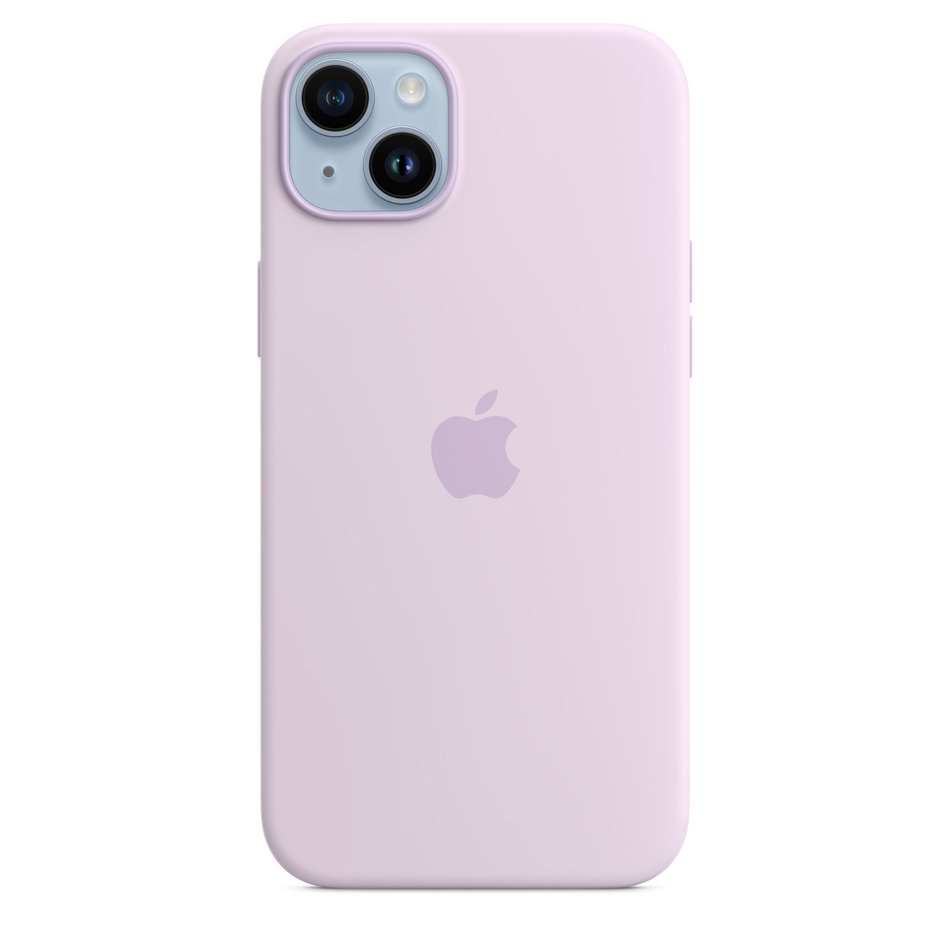 Чохол для iPhone 14 Plus OEM+ Silicone Case wih MagSafe (Lilac)
