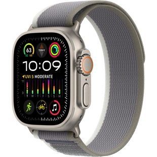 Б/У Apple Watch Ultra 2 GPS + Cellular 49mm Titanium Case with Green/Gray Trail Loop
