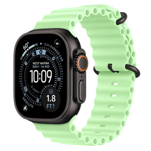 Apple Watch Ultra 3 GPS + Cellular 49mm Black Tit. Case w. Neon Green O. Band (MGCL4)