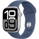 Apple Watch Series 10 GPS 42mm Silver Alu. Case w. Denim Sport Band - M/L (MWWC3)