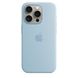 Чехол для iPhone 15 Pro Apple Silicone Case with MagSafe - Light Blue (MWNM3)