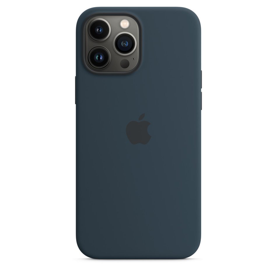 Чохол для iPhone 13 Pro Max OEM+ Silicone Case ( Abyss Blue )