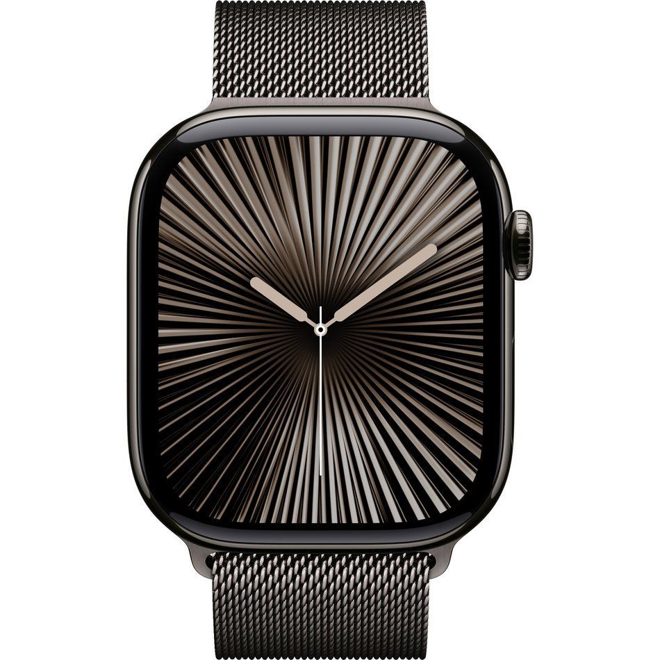 Б/У Apple Watch Series 10 GPS + Cellular 46mm Slate Titanium Case with Slate Milanese Loop