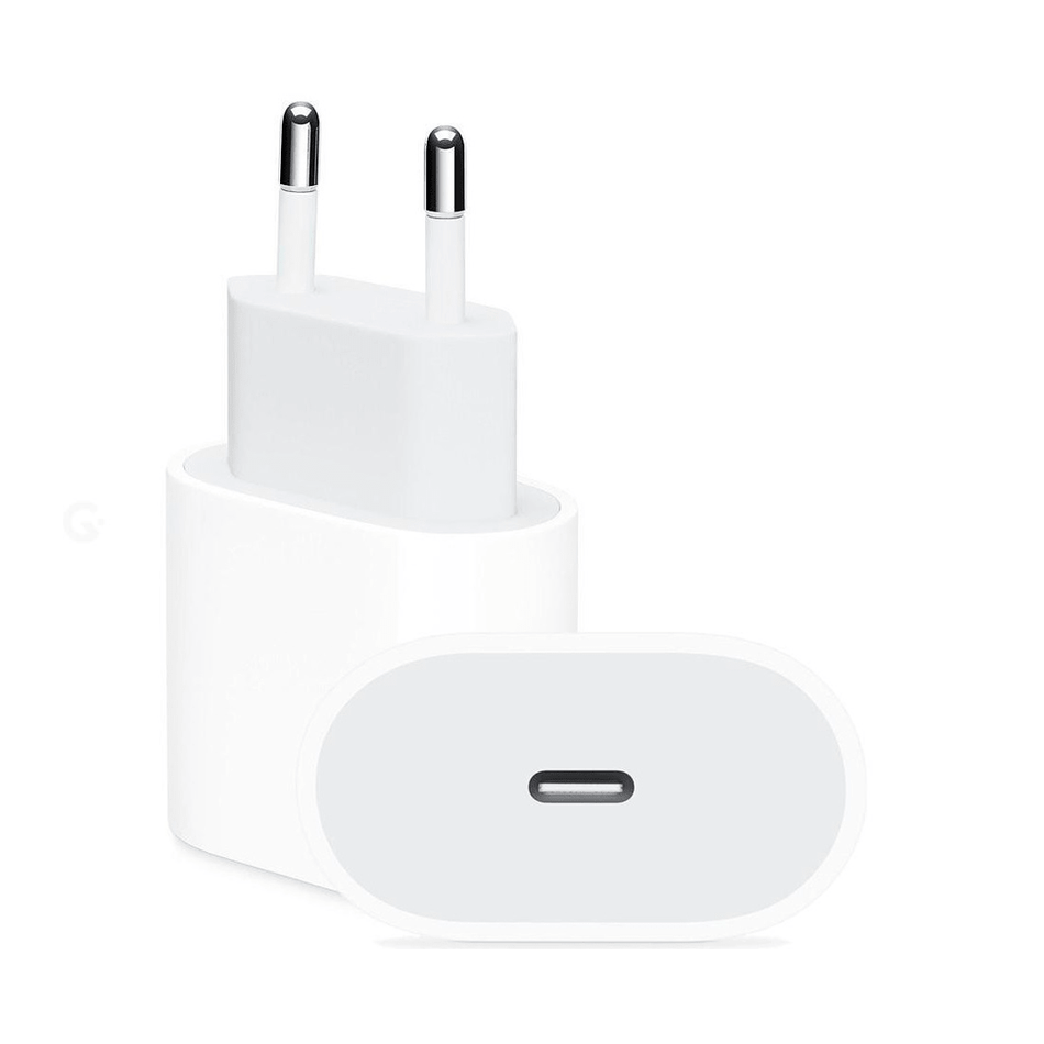 Блок живлення Apple 20W USB-C Power Adapter (MHJE3) UA White (008700)