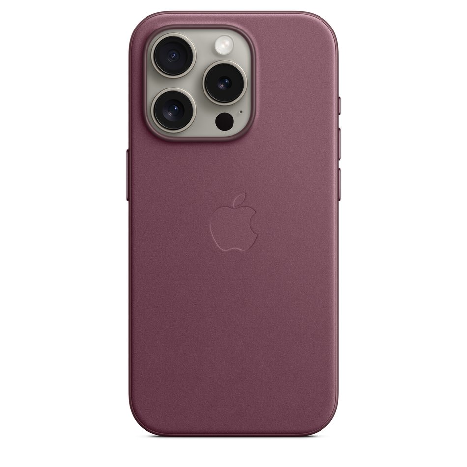 Чохол для iPhone 15 Pro Apple FineWoven Case with MagSafe - Mulberry (MT4L3)