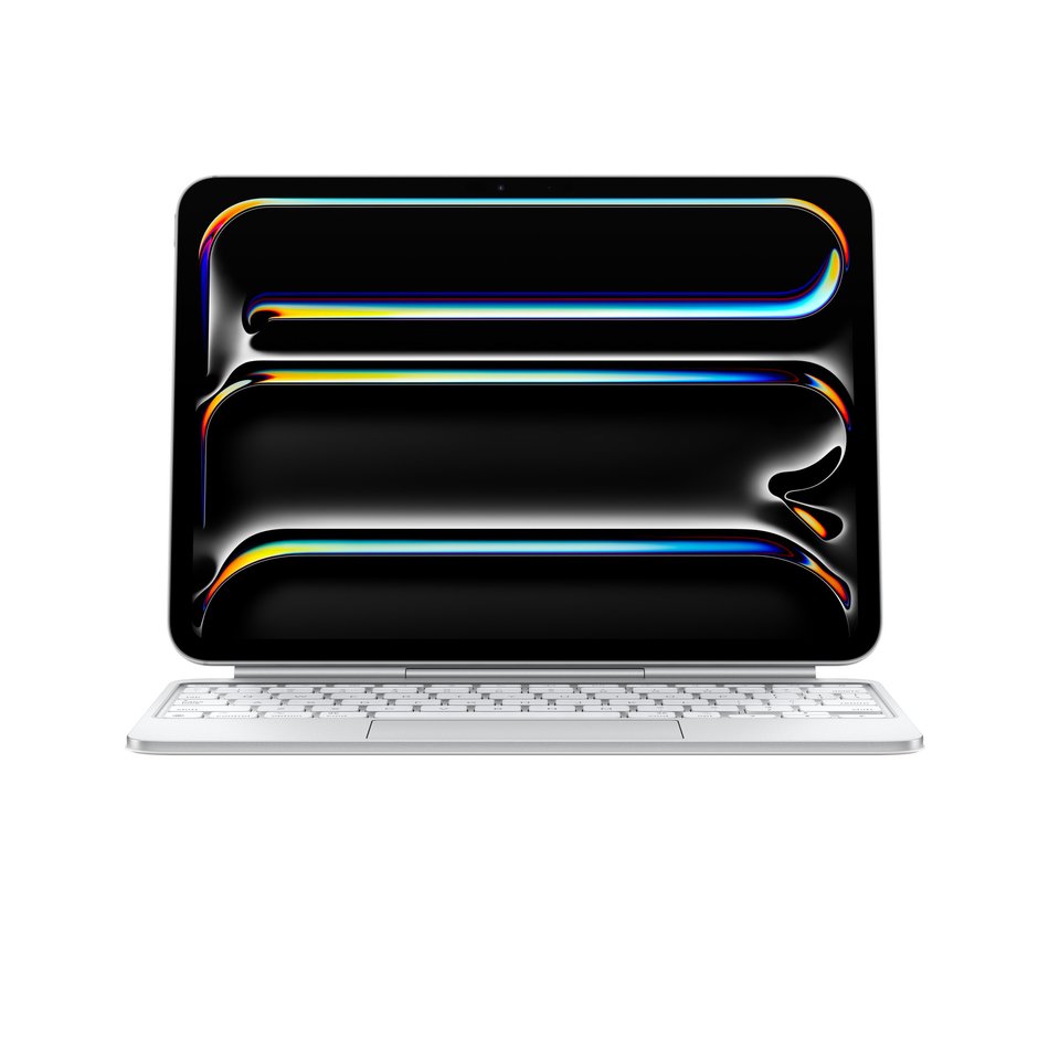 Чохол-клавіатура Apple Magic Keyboard для iPad Pro 11" (M4) White (MWR03)