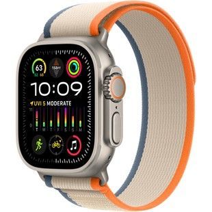 Б/У Apple Watch Ultra 2 GPS + Cellular 49mm Titanium Case with Orange/Beige Trail Loop