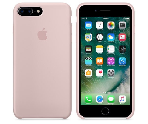 Чохол iPhone 7+ / 8+ Silicone Case OEM ( Pink Sand )