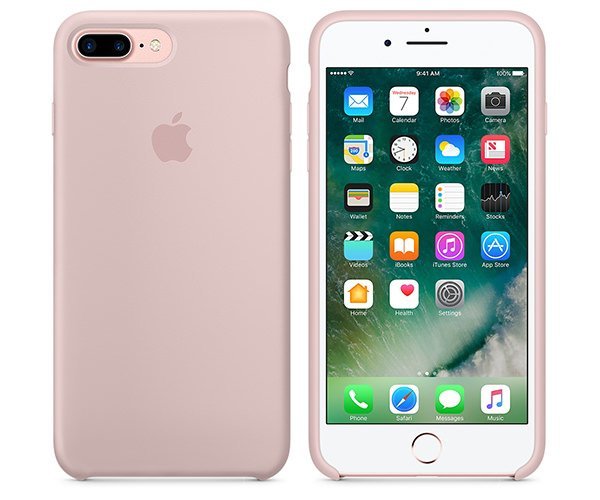 Чохол iPhone 7+ / 8+ Silicone Case OEM ( Pink Sand )