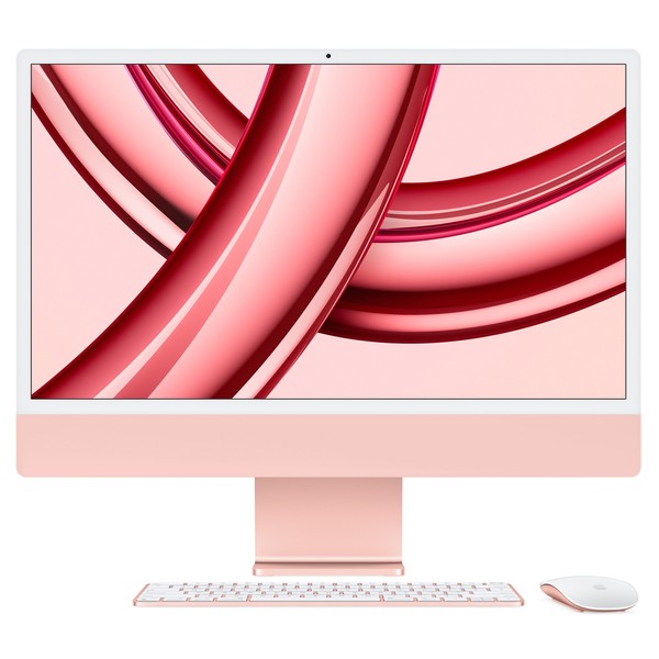Apple iMac 24" M3 8CPU/10GPU 8/256Gb Pink (MQRT3)