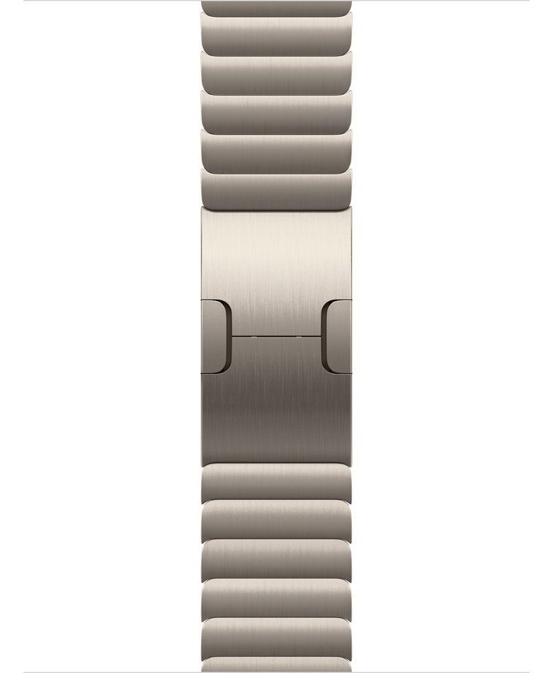 Apple Watch Series 10 GPS + Cellular 42mm Natural Titanium Case with Natural Link Bracelet (MXMA3)