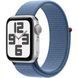 Б/У Apple Watch SE 2 пок. 40mm Silver Aluminum Case with White Sport Band