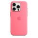Чохол для iPhone 15 Pro Apple Silicone Case with MagSafe - Pink (MWNJ3)