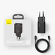 МЗП Baseus Super Si Quick Charger 1C 20W With Simple Wisdom Data Cable Type-C to iP 1m Black
