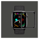 Захисне скло для Apple Watch 38 mm 3D Glass 9H ( Black )