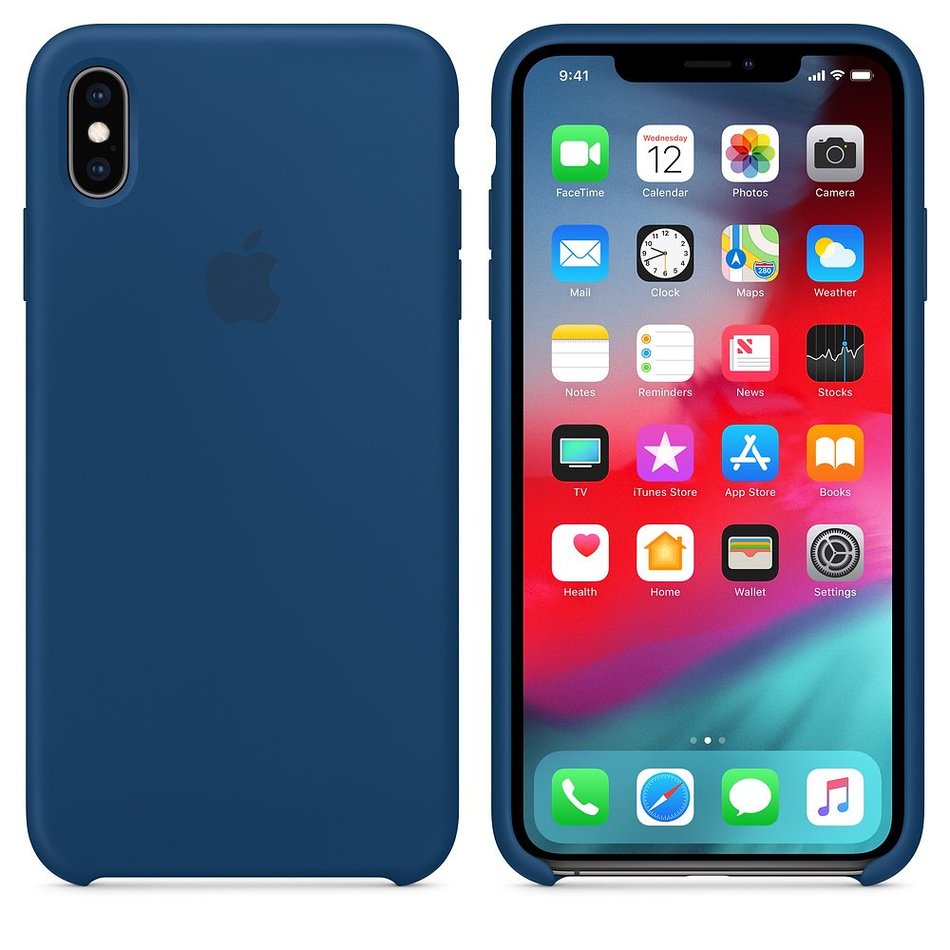 Чохол для iPhone Xs Max OEM Silicone Case ( Blue Horizon )