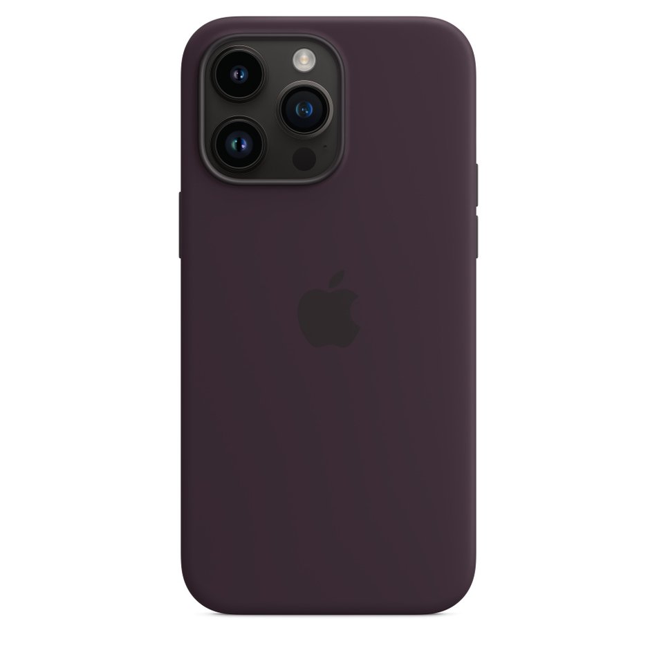 Чехол для iPhone 14 Pro Max Apple Silicone Case with MagSafe - Eldberry (MPTX3) UA