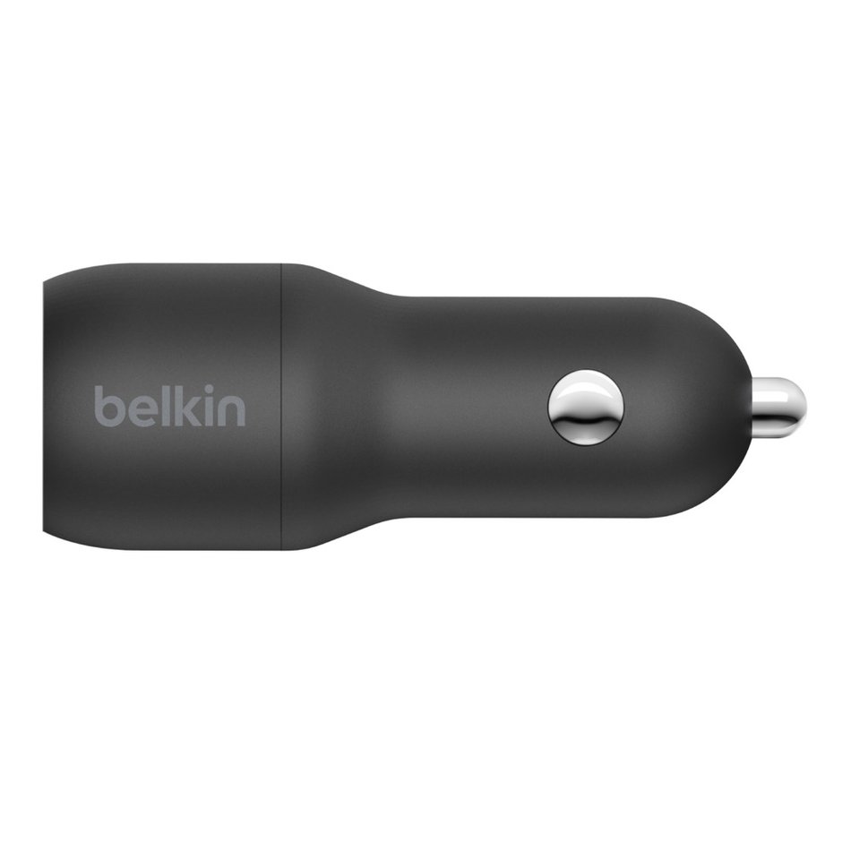 АЗУ Belkin Car Charger 24W Dual MicroUSB 1m ( Black ) (CCE002BT1MBK)