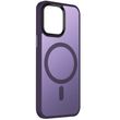 Чохол для iPhone 15 Pro Metal Buttons with MagSafe Colorful (Violet)