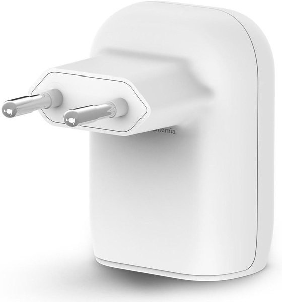 МЗП Belkin Home Charger 32W DUAL USB-C/USB-A, White (WCB008VFWH) White (000709)