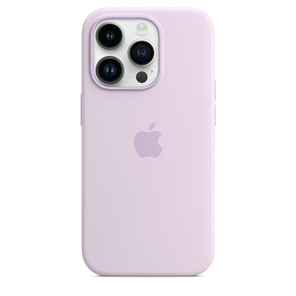 Чехол для iPhone 14 Pro Apple Silicone Case with MagSafe - Lilac (MPTJ3) UA
