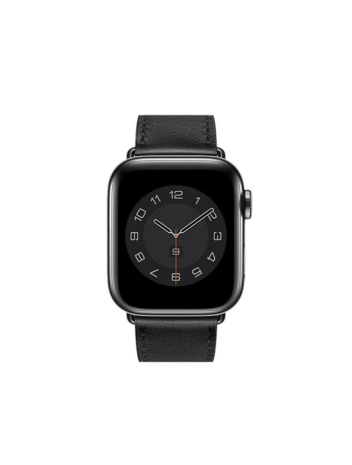 Ремешок для Watch 42/44/45/49 mm WiWU Attelage Leather Watch Band (Black)