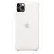 Чохол для iPhone 11 Pro Max OEM Silicone Case ( White )
