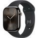 Apple Watch Series 10 GPS + Cellular 46mm Slate Titanium Case w. Black Sport Band - S/M (MWYD3)