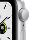 Apple Watch Series SE GPS 40mm Silver Aluminium Case with White Sport Band (MYDM2)