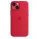 Чохол для iPhone 13 mini Apple Silicone Case with Magsafe (Red) MM233 UA