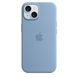 Чехол для iPhone 15 Apple Silicone Case with MagSafe - Winter Blue (MT0Y3)