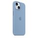 Чехол для iPhone 15 Apple Silicone Case with MagSafe - Winter Blue (MT0Y3)