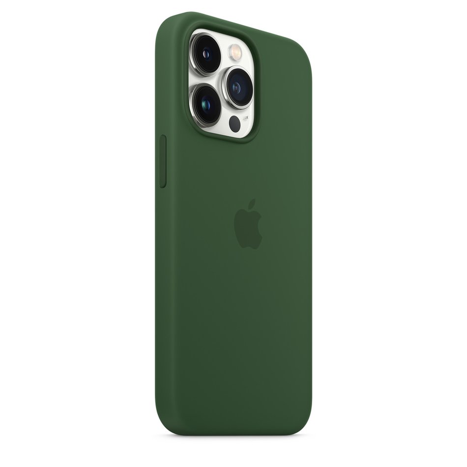 Чохол для iPhone 13 Pro Apple Silicone Case with Magsafe (Clover) MM2F3 UA